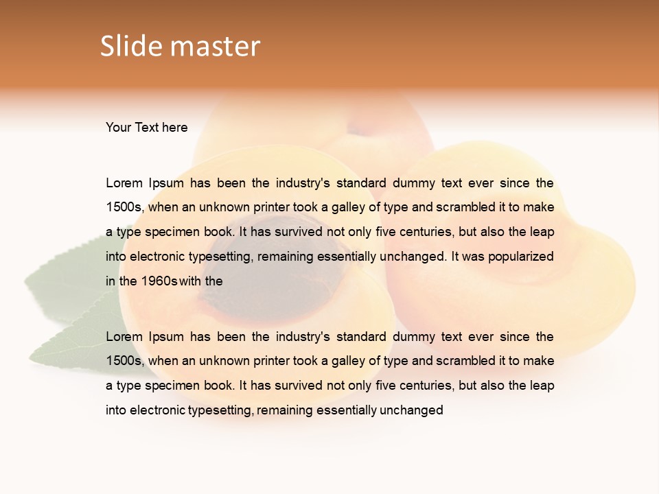 Stone Vitamin Health PowerPoint Template