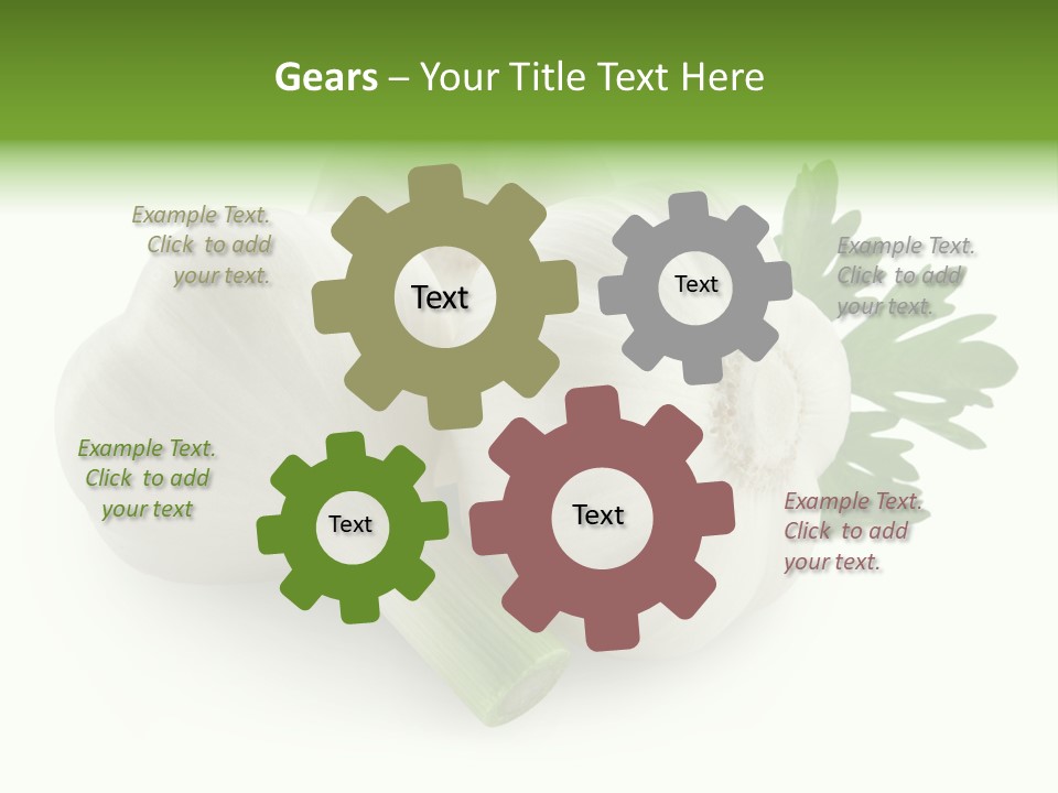 Vitamins Background Part PowerPoint Template