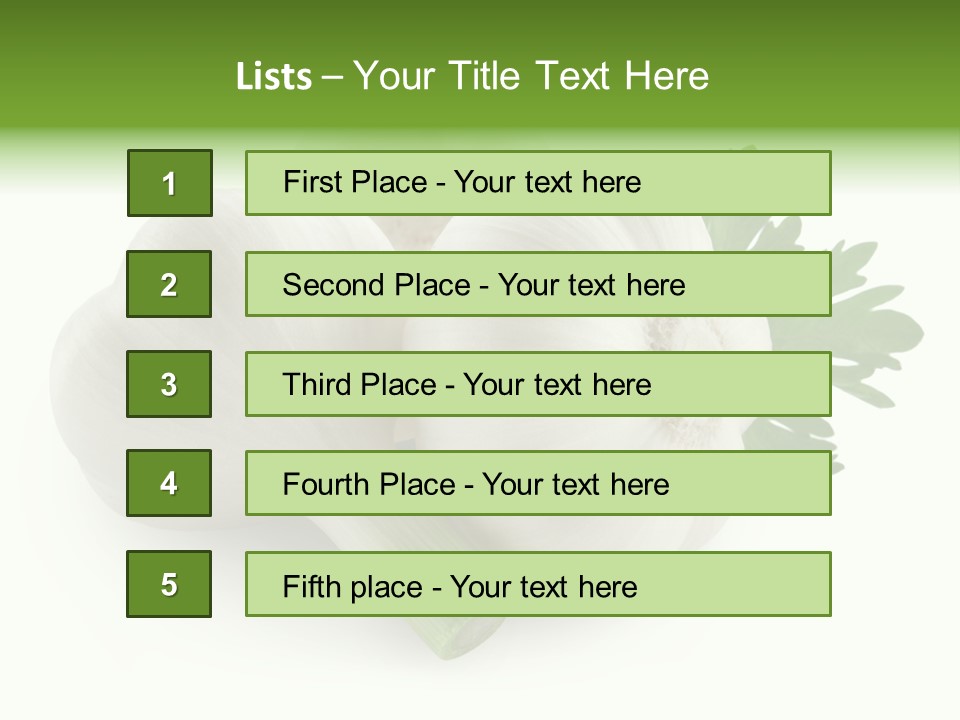 Vitamins Background Part PowerPoint Template