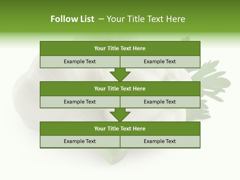 Vitamins Background Part PowerPoint Template