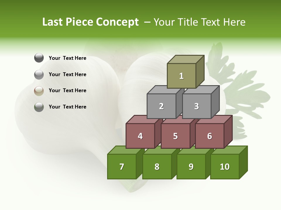 Vitamins Background Part PowerPoint Template