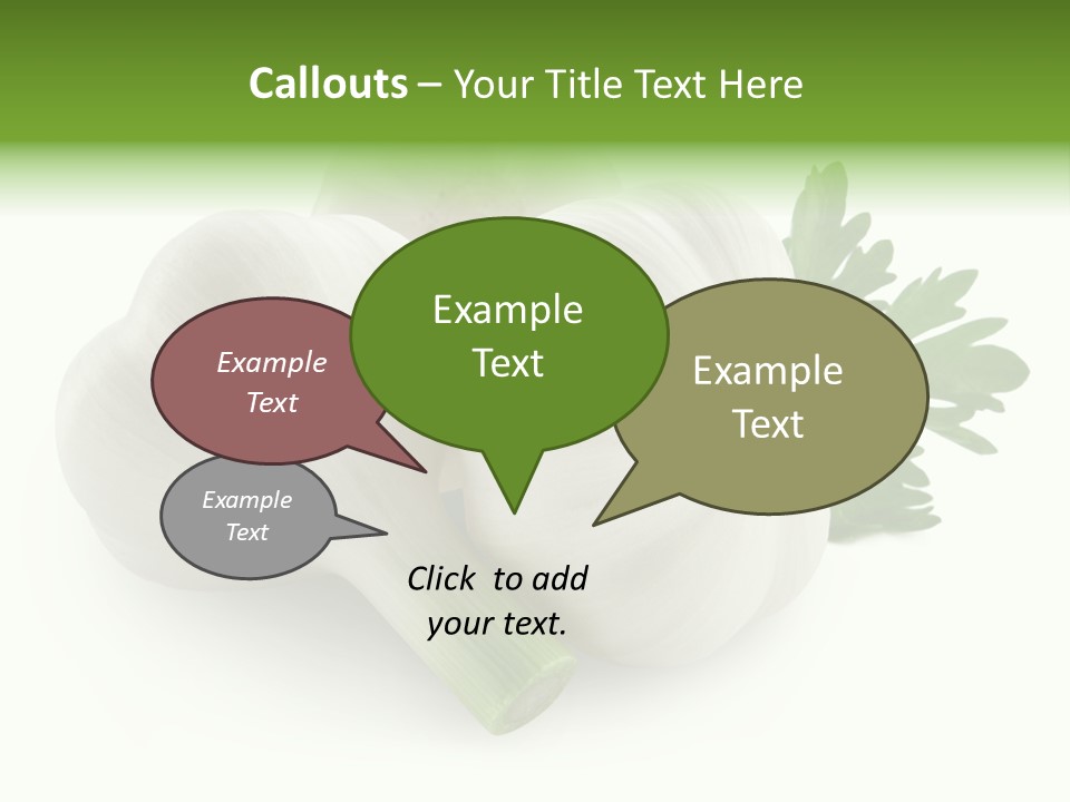 Vitamins Background Part PowerPoint Template