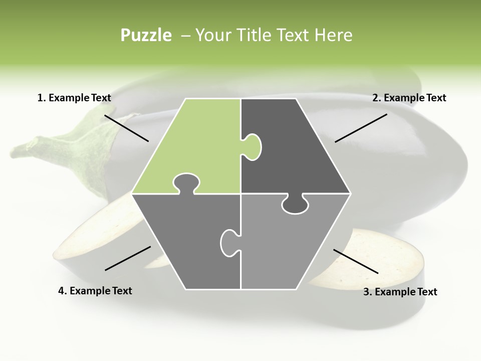 Eat Violaceous Isolated PowerPoint Template