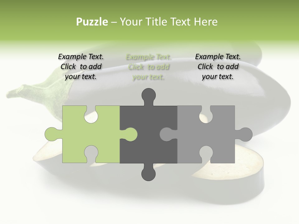 Eat Violaceous Isolated PowerPoint Template