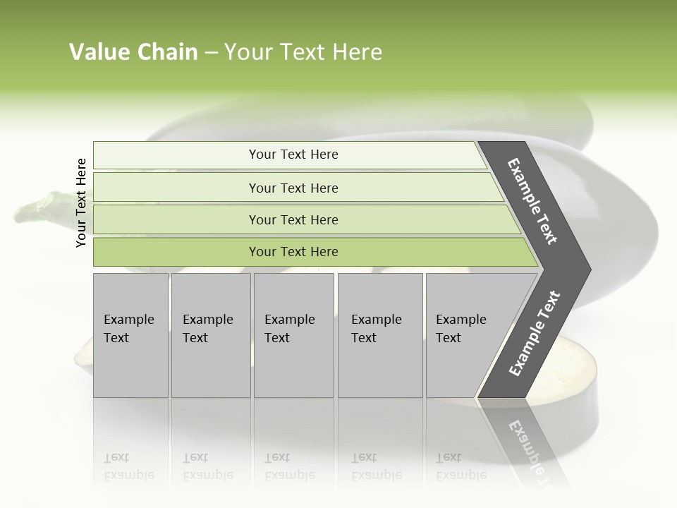Eat Violaceous Isolated PowerPoint Template