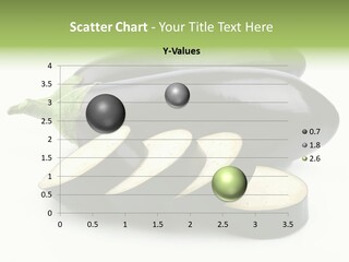 Eat Violaceous Isolated PowerPoint Template