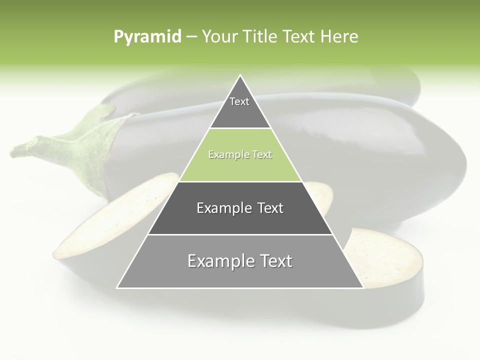 Eat Violaceous Isolated PowerPoint Template
