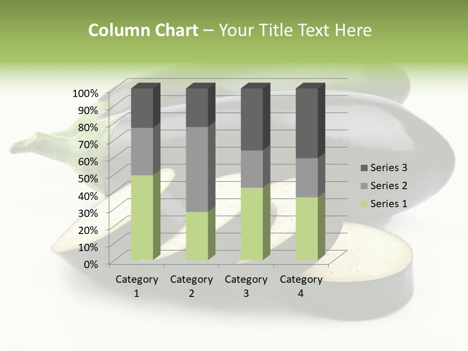 Eat Violaceous Isolated PowerPoint Template