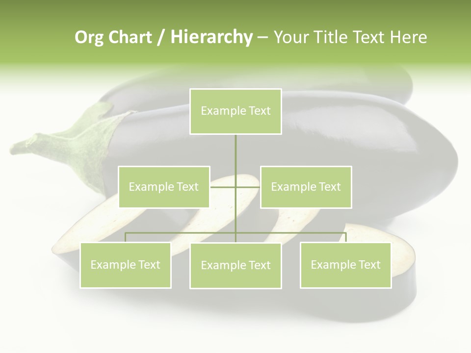 Eat Violaceous Isolated PowerPoint Template