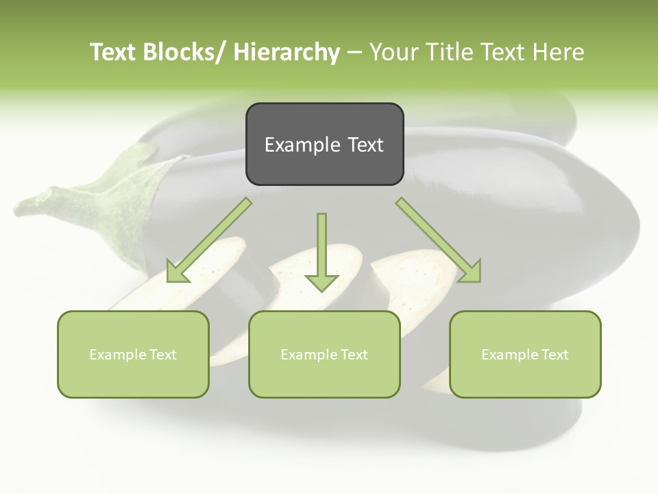 Eat Violaceous Isolated PowerPoint Template