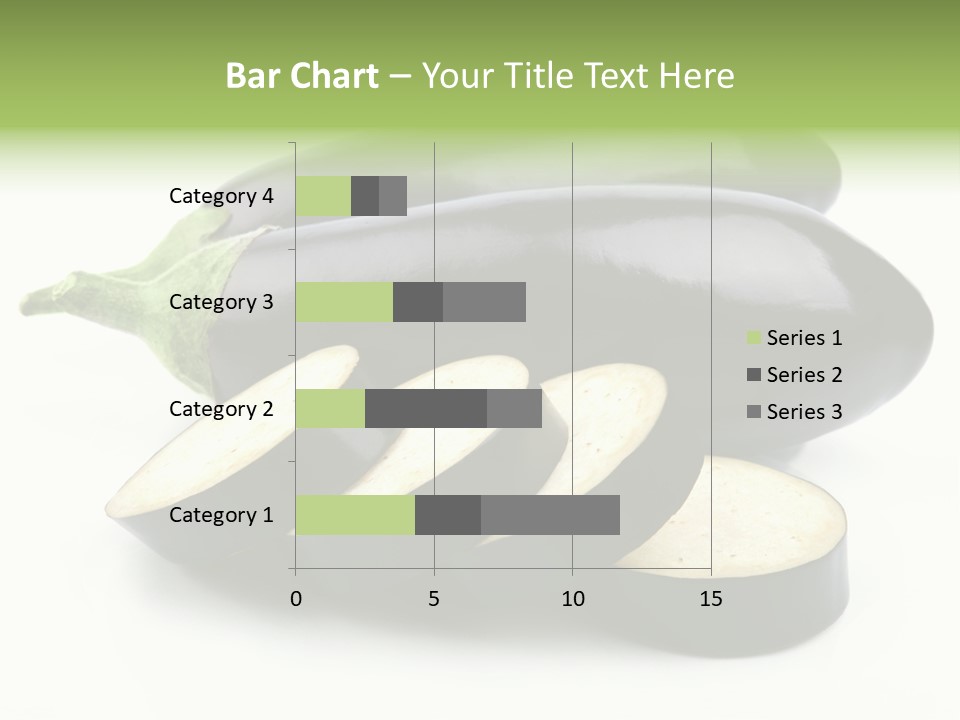 Eat Violaceous Isolated PowerPoint Template