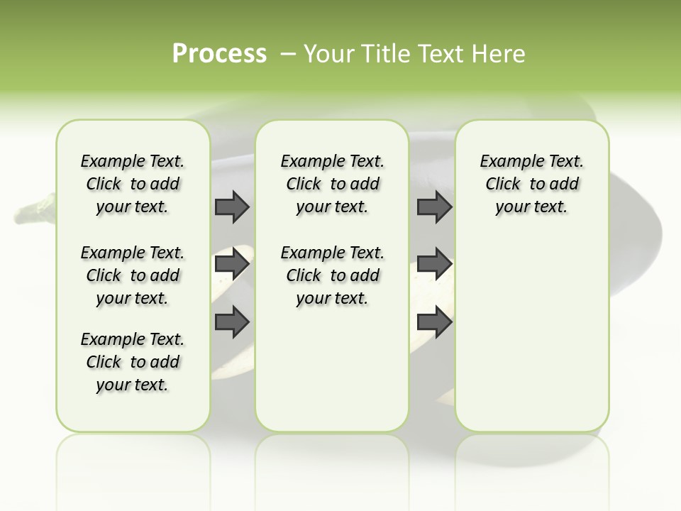 Eat Violaceous Isolated PowerPoint Template