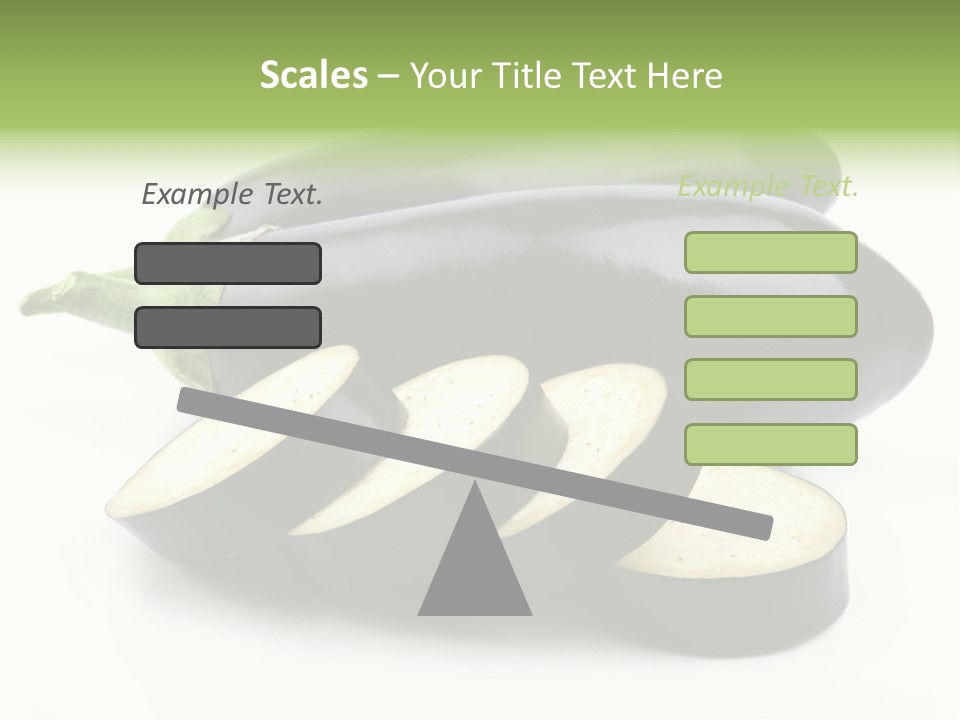 Eat Violaceous Isolated PowerPoint Template