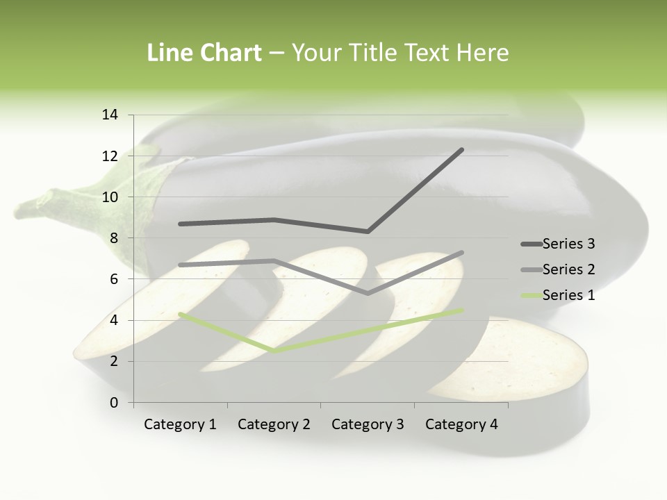 Eat Violaceous Isolated PowerPoint Template
