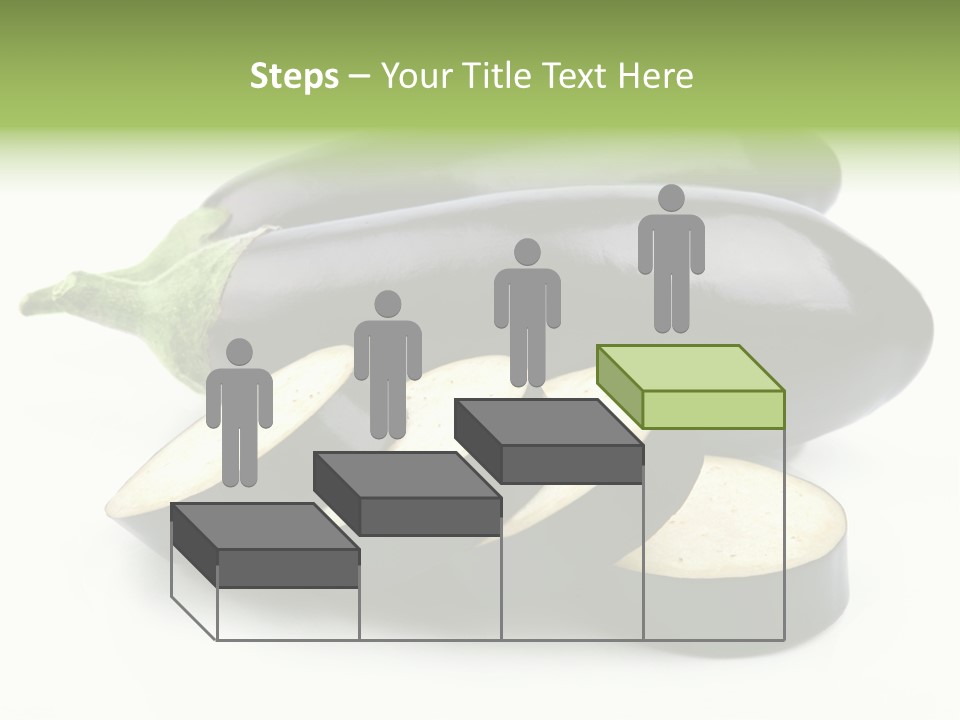 Eat Violaceous Isolated PowerPoint Template