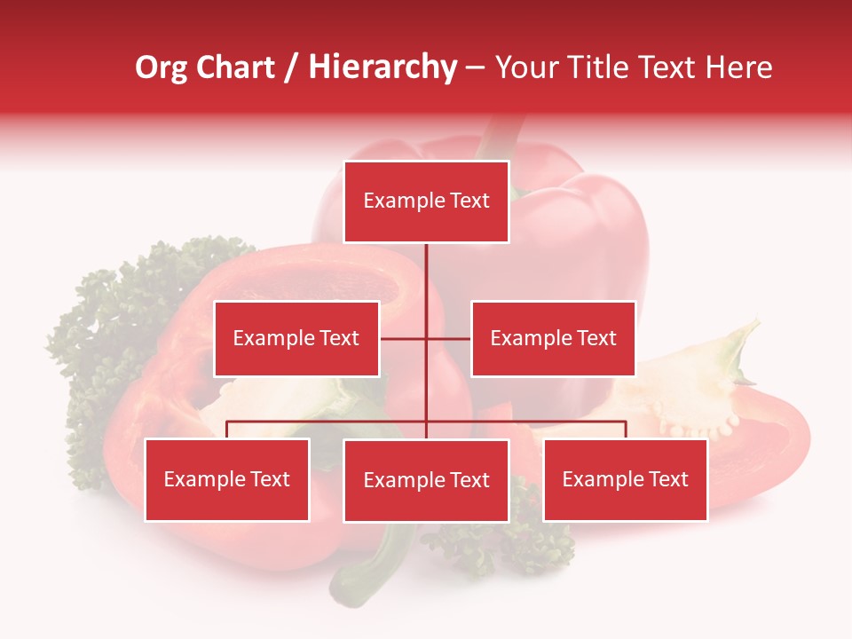 Three Green Closeup PowerPoint Template