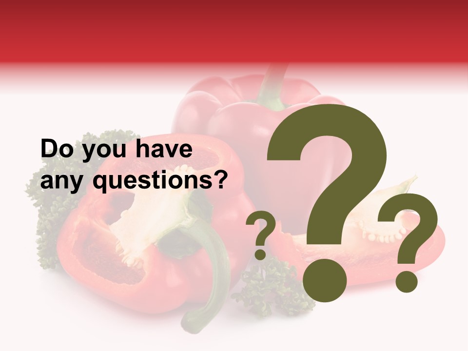 Three Green Closeup PowerPoint Template