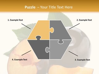 Berry Delicious Blue PowerPoint Template