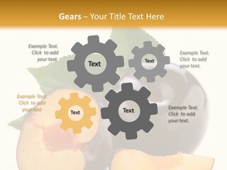 Berry Delicious Blue PowerPoint Template