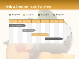 Berry Delicious Blue PowerPoint Template