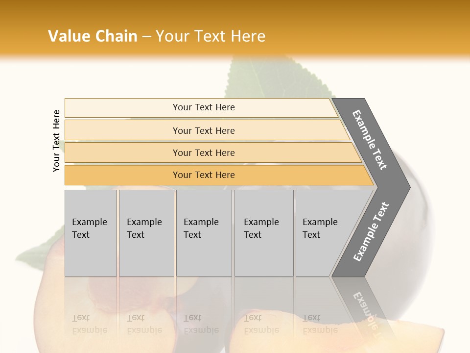 Berry Delicious Blue PowerPoint Template