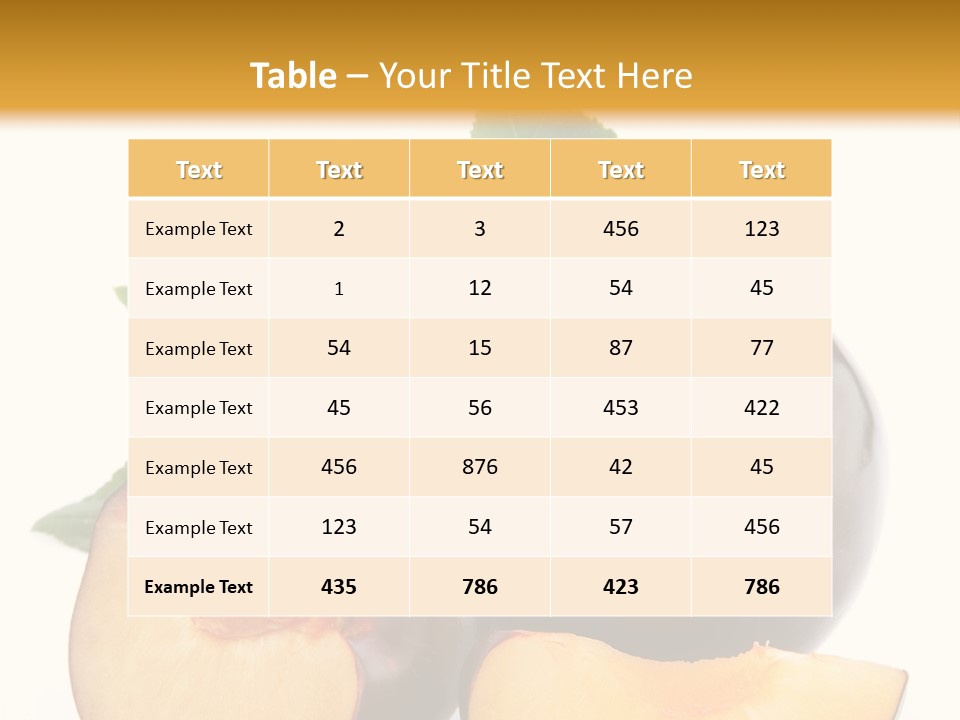 Berry Delicious Blue PowerPoint Template