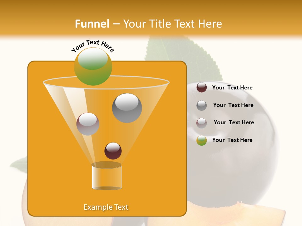 Berry Delicious Blue PowerPoint Template