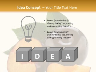 Berry Delicious Blue PowerPoint Template