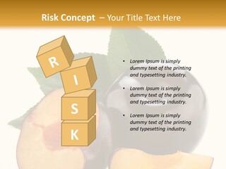 Berry Delicious Blue PowerPoint Template