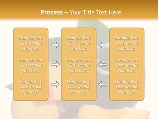 Berry Delicious Blue PowerPoint Template