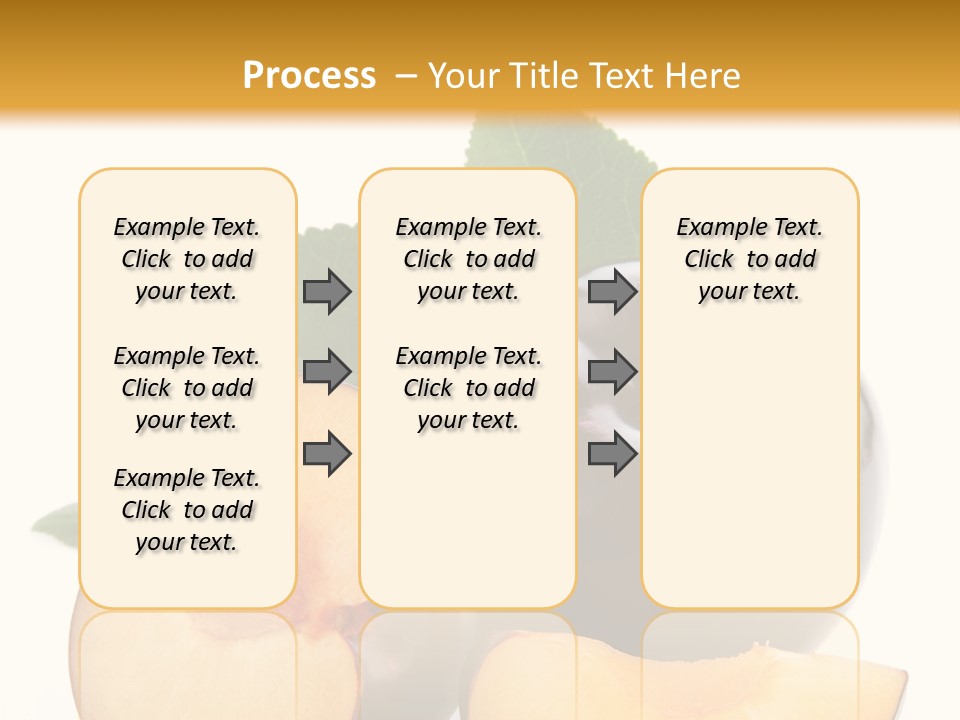 Berry Delicious Blue PowerPoint Template