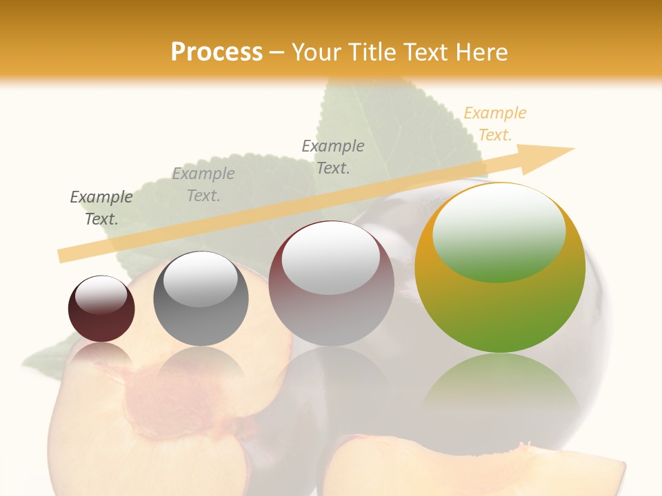 Berry Delicious Blue PowerPoint Template