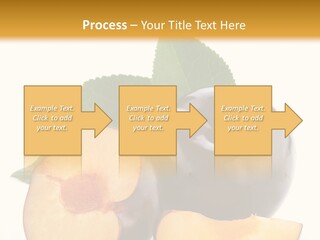 Berry Delicious Blue PowerPoint Template