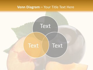 Berry Delicious Blue PowerPoint Template