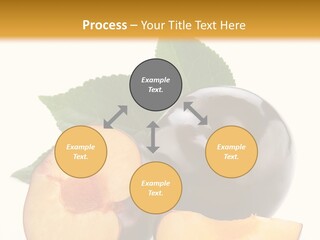 Berry Delicious Blue PowerPoint Template