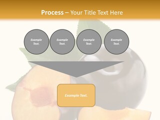 Berry Delicious Blue PowerPoint Template