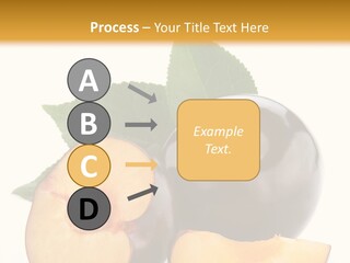 Berry Delicious Blue PowerPoint Template