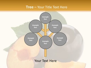 Berry Delicious Blue PowerPoint Template