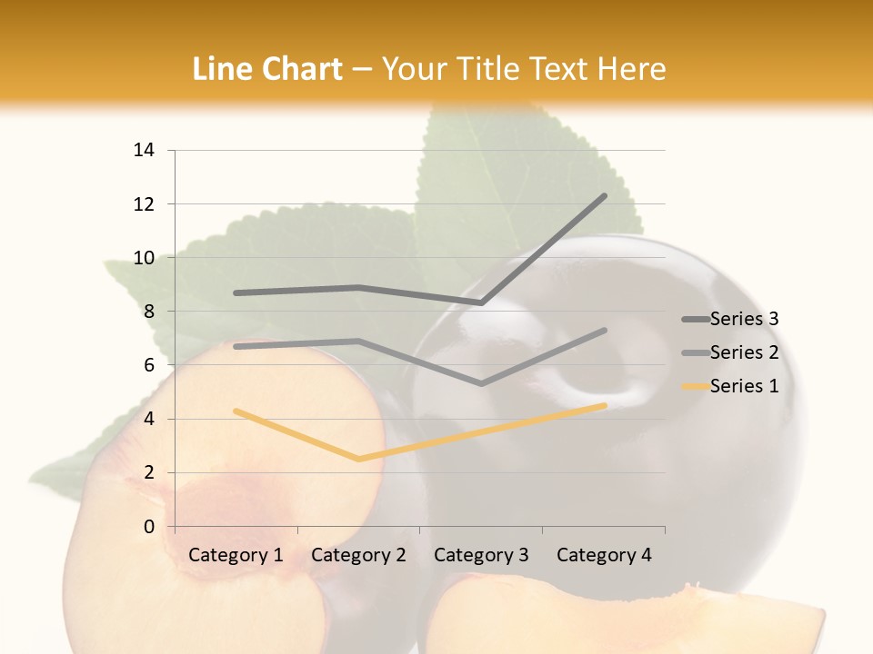 Berry Delicious Blue PowerPoint Template
