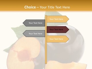 Berry Delicious Blue PowerPoint Template