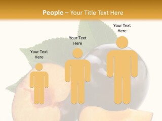 Berry Delicious Blue PowerPoint Template