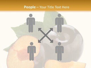 Berry Delicious Blue PowerPoint Template