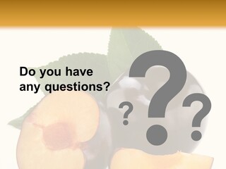 Berry Delicious Blue PowerPoint Template