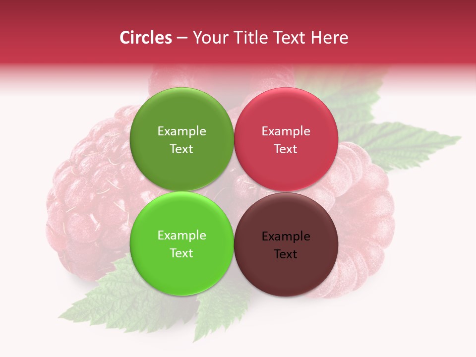 Isolated Ingredient Lush PowerPoint Template