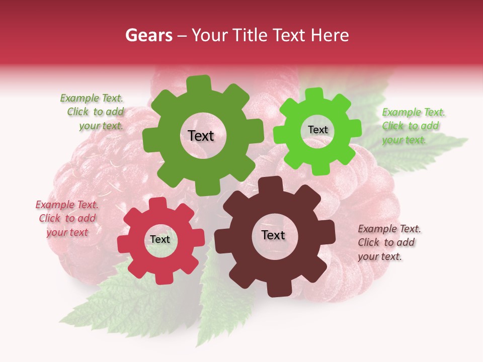 Isolated Ingredient Lush PowerPoint Template