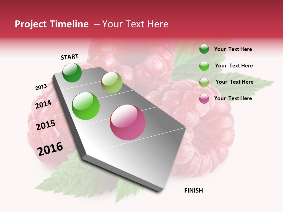 Isolated Ingredient Lush PowerPoint Template