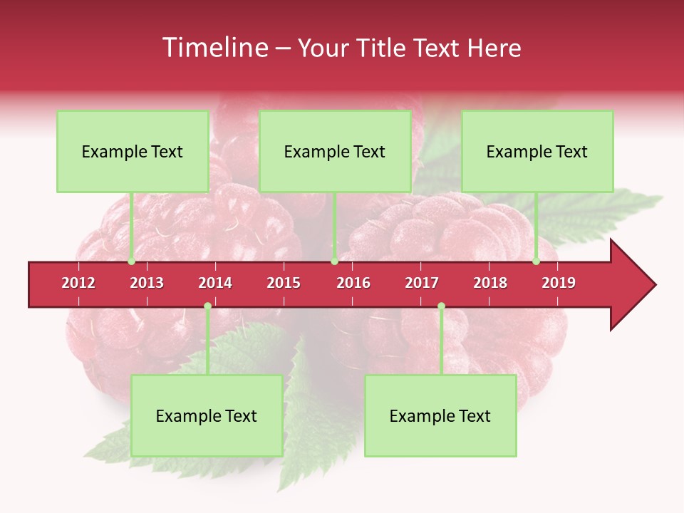 Isolated Ingredient Lush PowerPoint Template