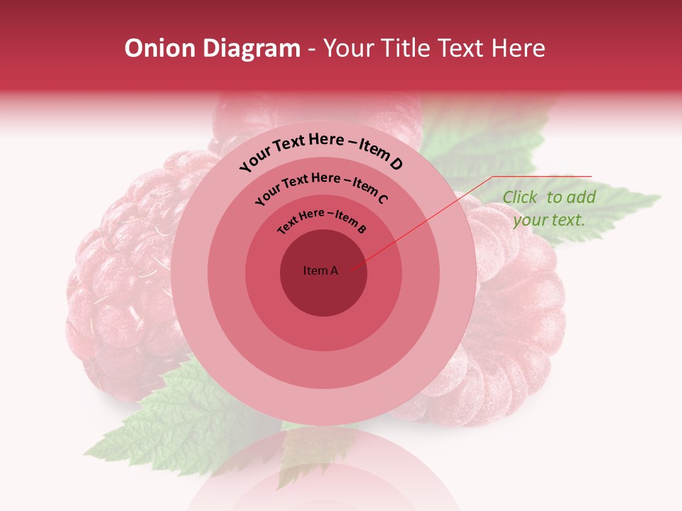 Isolated Ingredient Lush PowerPoint Template