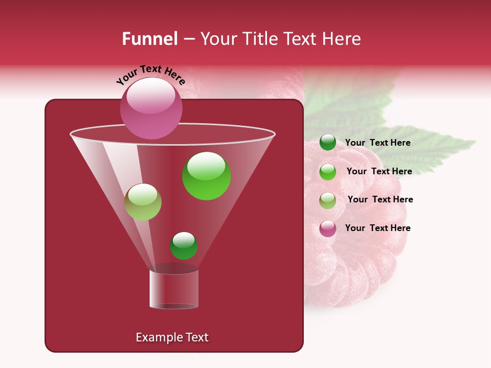 Isolated Ingredient Lush PowerPoint Template