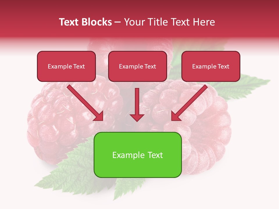 Isolated Ingredient Lush PowerPoint Template